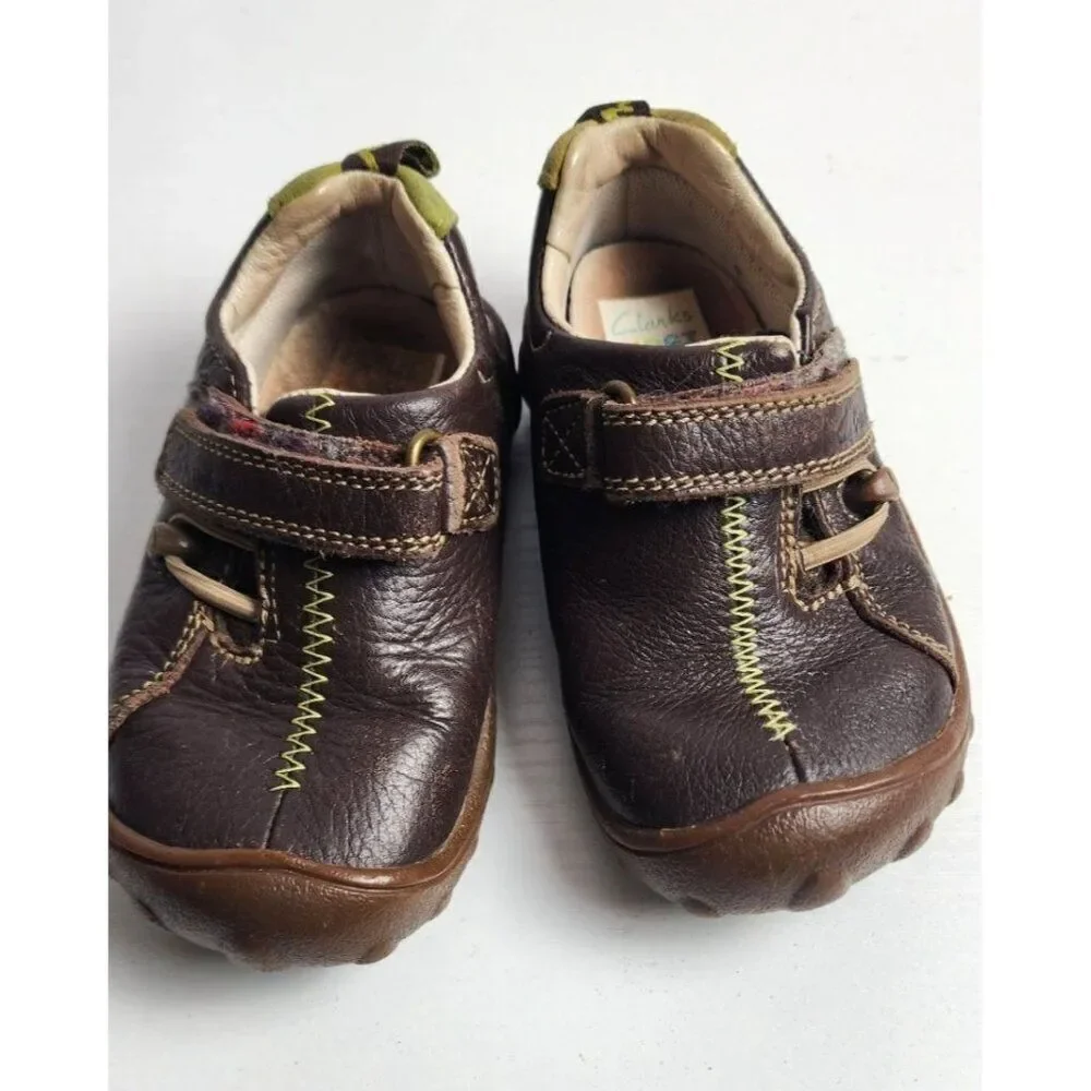 Clark's Baby FIrst Shoes Size 5.5 Brown Shoes